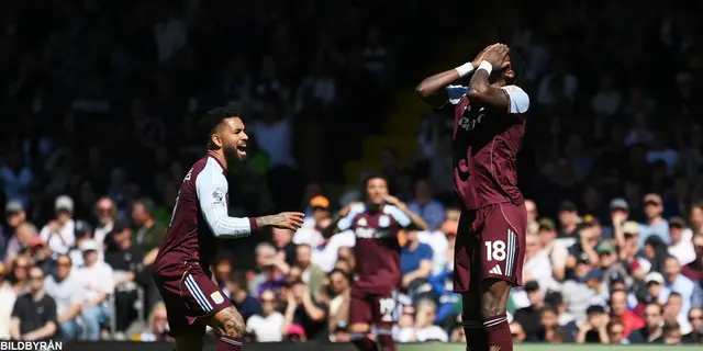Villa föll borta mot Fulham: ”Intensiteten saknades”
