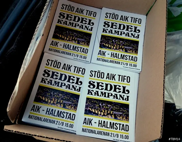 Första sedelkampanjen innebar rekord!