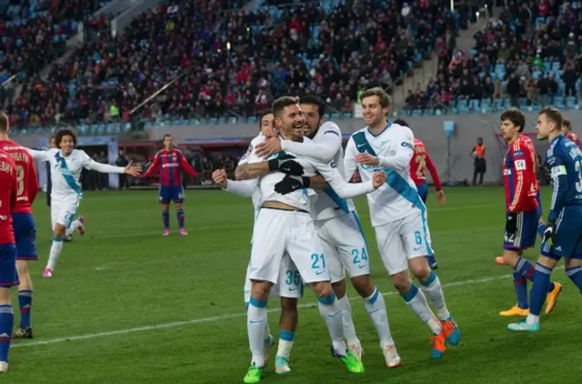 CSKA 0 - 1 Zenit. Garcia sköt Zenit till seger & serieledning med sju poäng