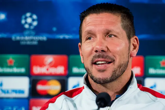 Simeone: "Det är alltid viktigt att vinna"