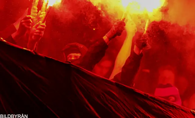 JUST NU: AIK-SSK uppskjuten efter pyro