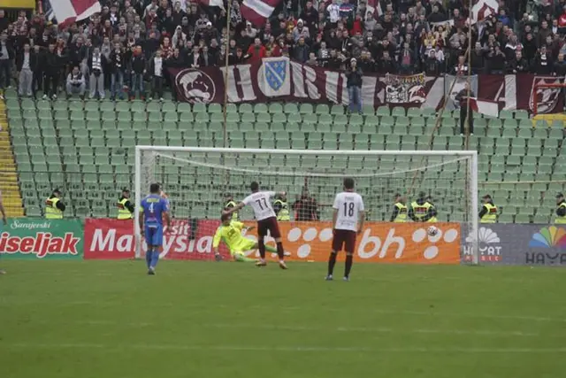 FK Sarajevo 1-0 NK Vitez (8 november 2014)