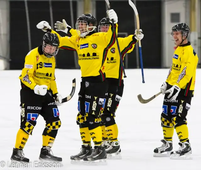 Cirkulär historia i Behrn Arena - Robin Öhrlund både inledde och avslutade målskyttet