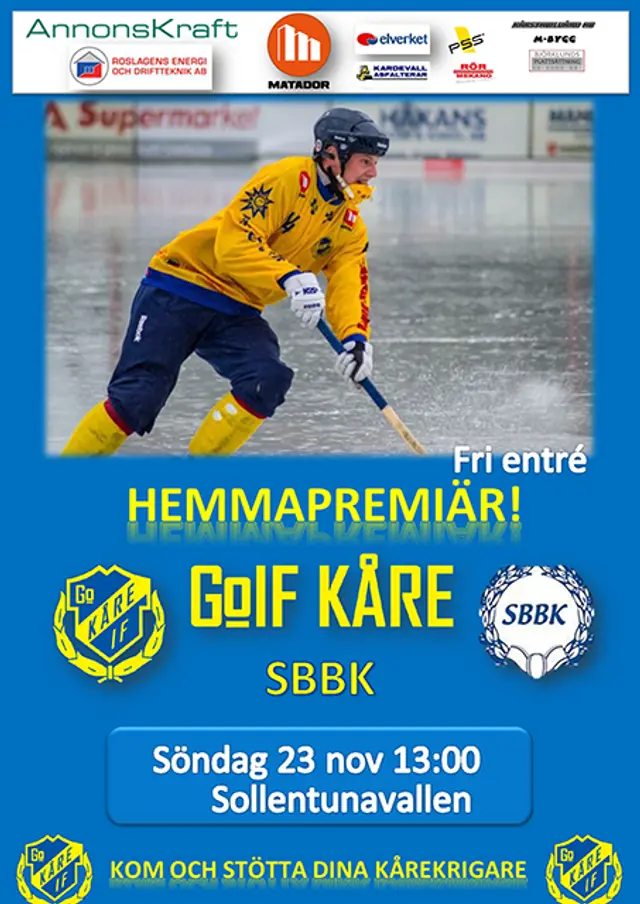 Äntligen Premiär!
