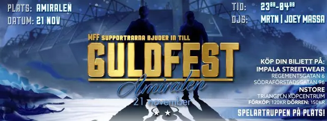 Guldfest på fredag - och du ska gå!