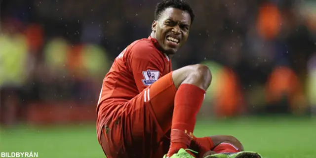 Sturridge borta fyra veckor