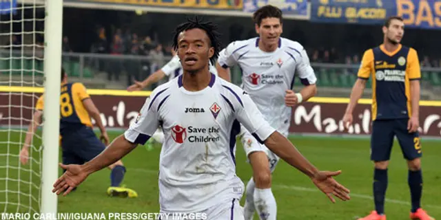 Halvtid i Serie A: Fiorentina