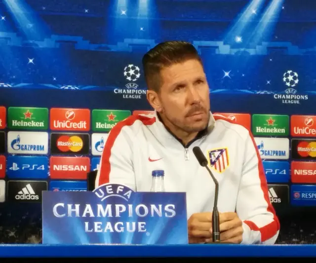 Simeone: "laget fortsätter växa"