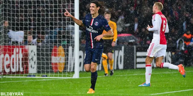 PSG–Ajax 3–1; Anfallarna levererar igen