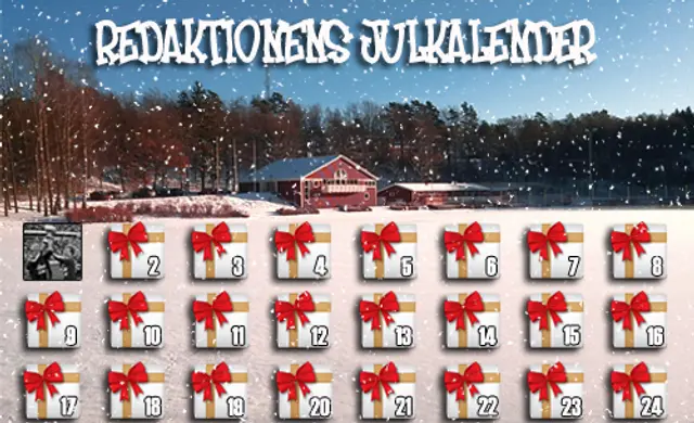 Redaktionens julkalender #1