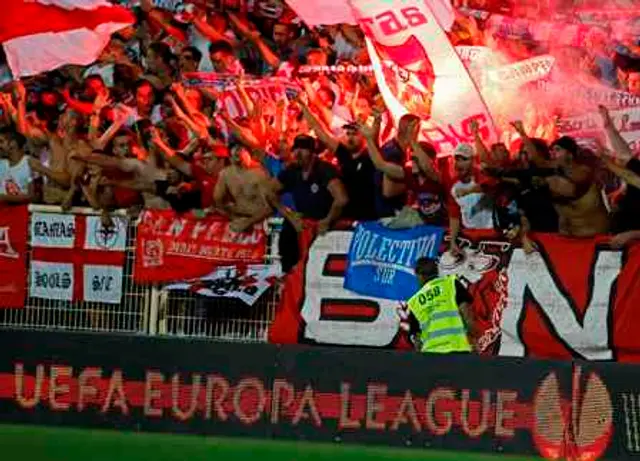 Fansprotest under Sevilla-Granada