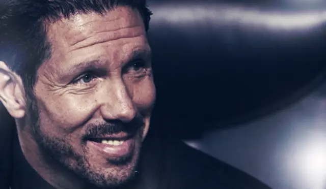 Simeone: "Skönt att bara prata om fotboll"