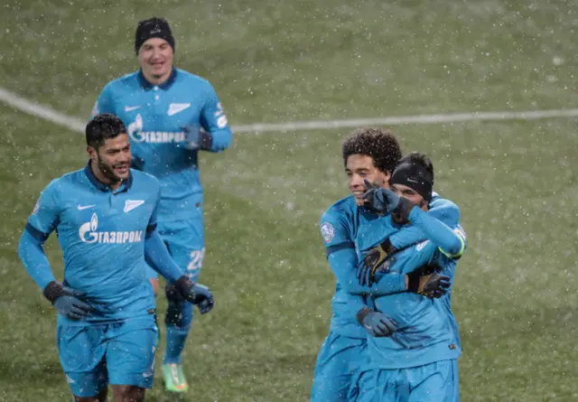 Zenit 4 - 0 Krasnodar. Utklassning i toppmötet