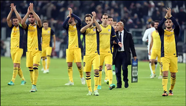 Atlético de Madrid vidare som gruppsegrare efter 0-0 i Turin