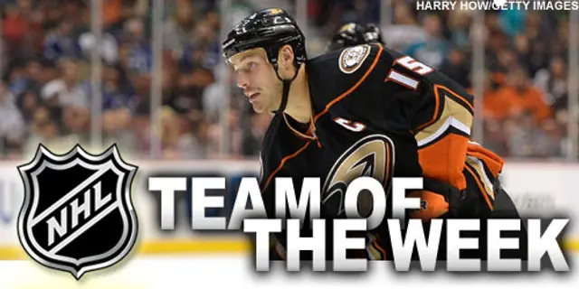 Team of the Week #9: ”Getzlaf saknar inte Perry”