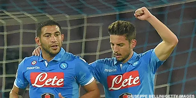 Halvtid i Serie A: Napoli