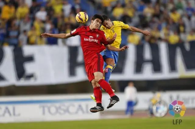 Osasuna vann borta mot ligaettan Las Palmas