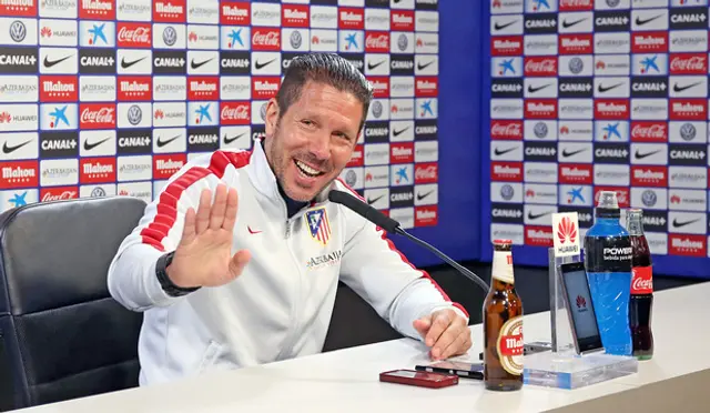 Simeone: "Det blir en intensiv match"