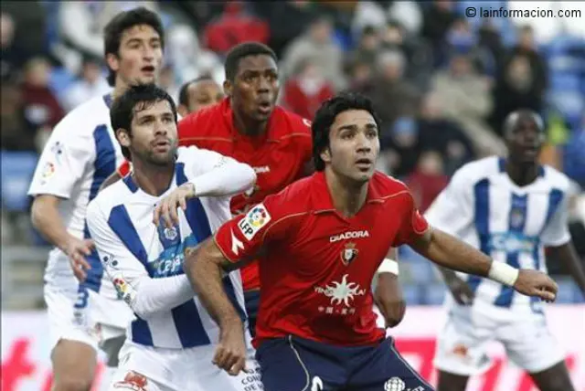 Reservbetonat Osasuna reser till Huelva.