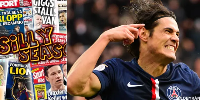 Sillysvepet: Cavani och Destro på Arsenals radar