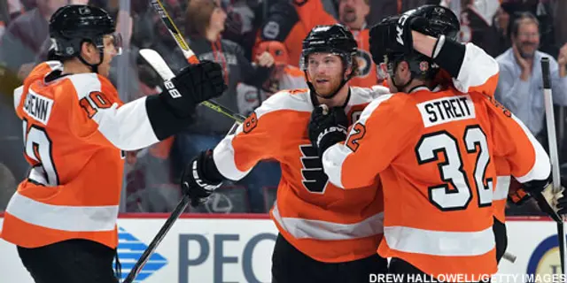 Flyers fortsätter att dominera Penguins 