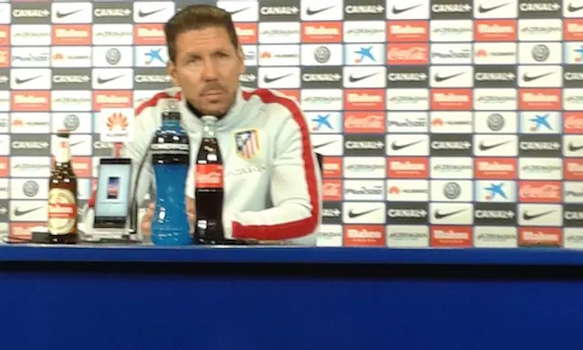 Simeone: "Ser fram emot Espanyol-matchen"