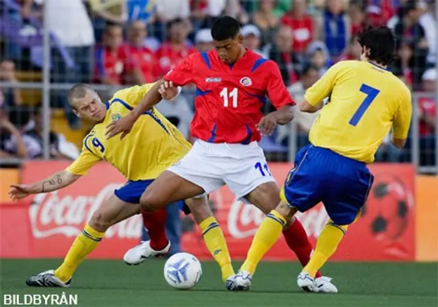 Costa Rica - Sverige 0-1: Holmén hittade r&auml;tt