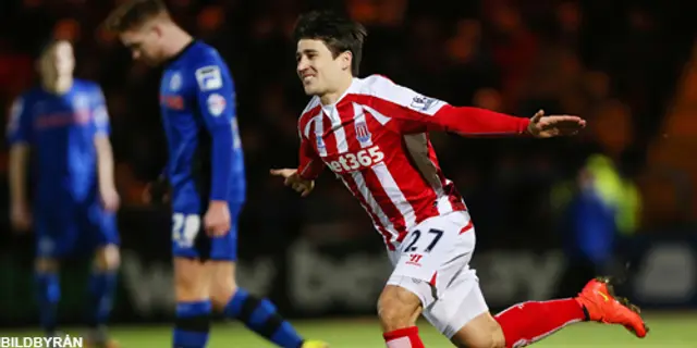 FA-cupen: Rochdale v. Stoke City 1-4 (0-1)