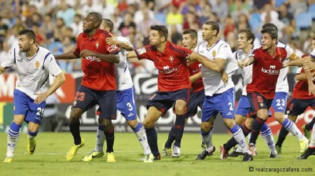 Osasuna tar emot Real Zaragoza utan Jan Urban.