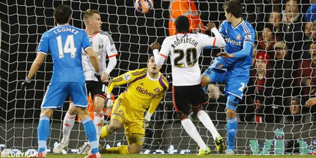 Fulham 1-3 Sunderland (1-0)