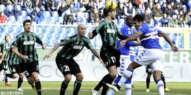 En pinne hemma mot Sassuolo