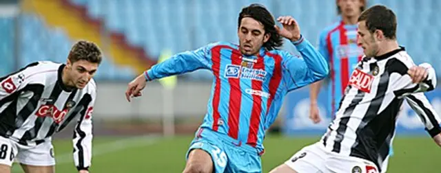 Udinese – Catania 3-2: Första förlusten