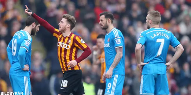 Bradford 2-0 Sunderland: Äventyret fortsätter!