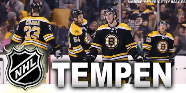 NHL-tempen – vecka 18: ”Det går utför för Boston”