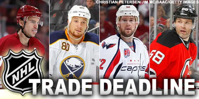 Rankning: NHL:s mest eftertraktade spelare inför trade deadline 