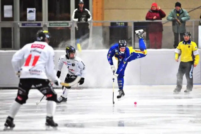 Enkel vinst i första kvalmatchen 