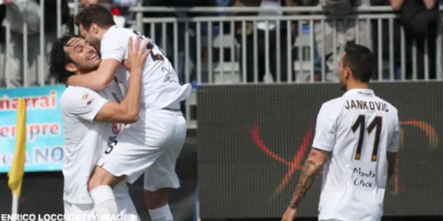 Cagliari - Hellas 1-2 : Fula, skitiga & elaka