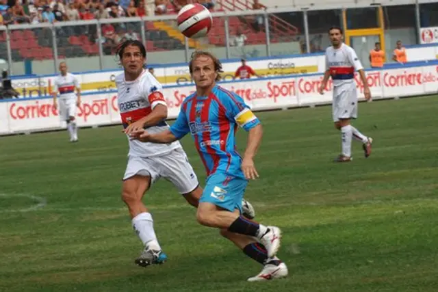 Inf&ouml;r Genoa – Catania: Bortapo&auml;ng?