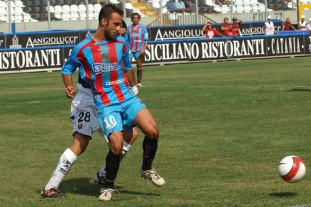 Catania-Cremonese 1-0: Avancemang i Coppa Italia