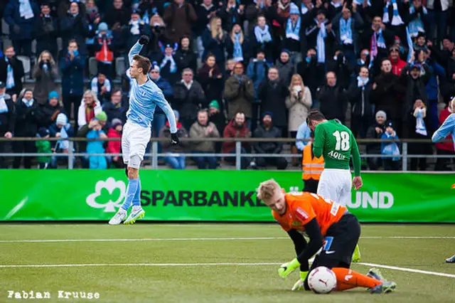 Mjällby - MFF 0-5: Enkel seger för mästarna