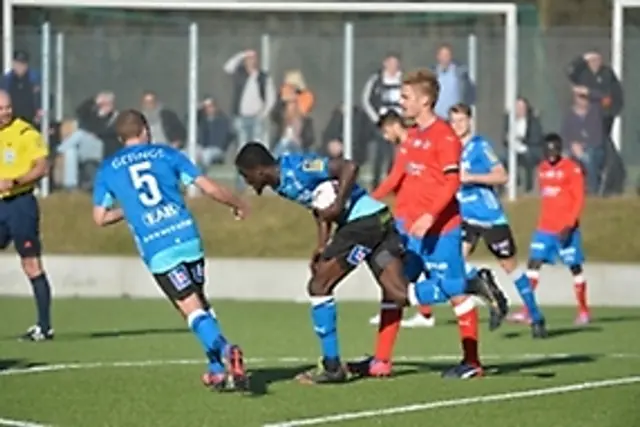 1-1 i Helsingborg - utslagna men på rätt väg