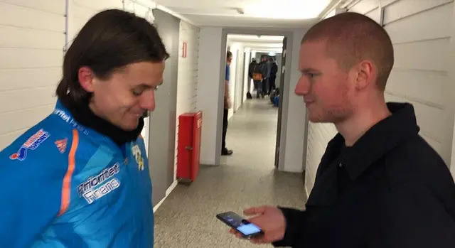 Lasse Vibe: "Jag ville göra ett hat-trick"