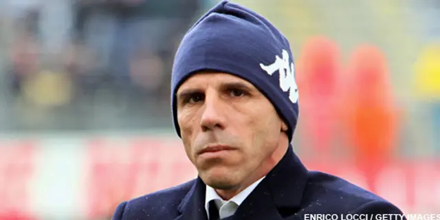 Gianfranco Zola lämnar Cagliari