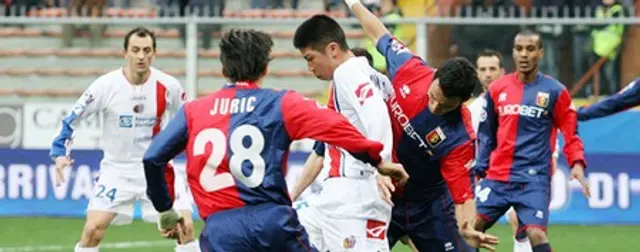 Genoa – Catania 2-1: Uddamålsförlust