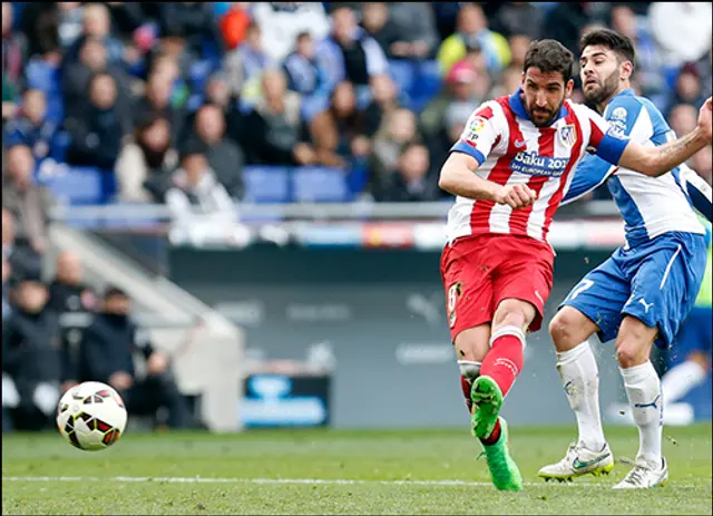 Atlético bättre än Espanyol med tio man, men tappade ändå poäng