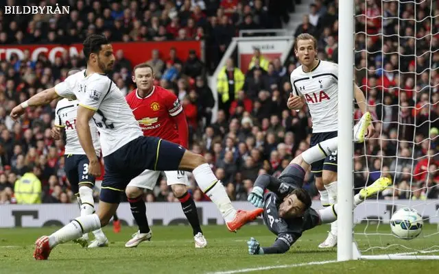 Spurs utan chans på Old Trafford