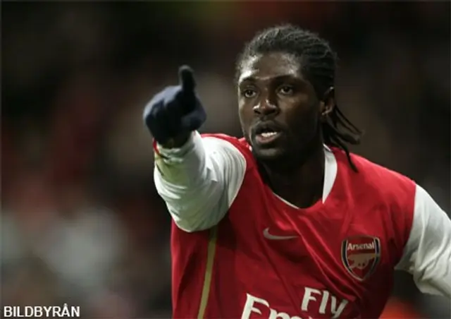 Inf&ouml;r Milan-Arsenal: Adebayor ett hot