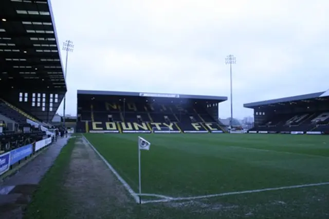 Inför Notts County - Colchester