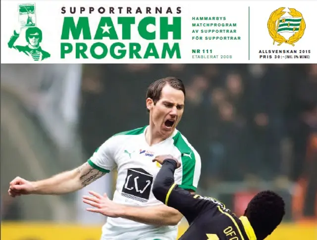 Allsvensk premiär: Köp matchprogrammet! 