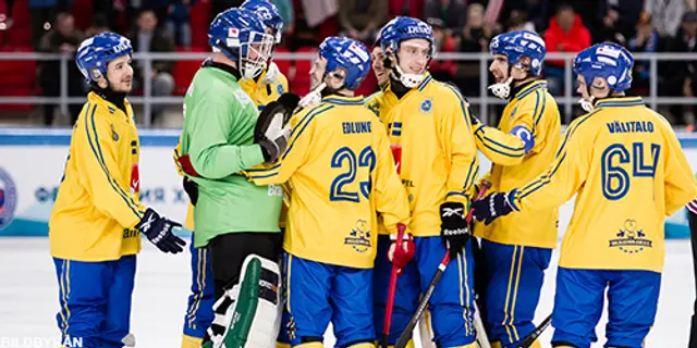 Sverige finalklart - slog Finland med tvåsiffrigt i semin